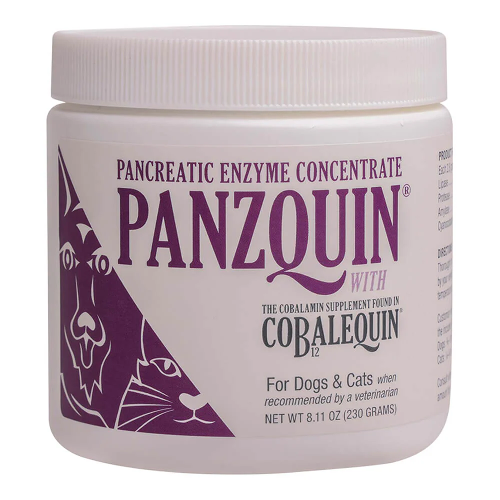Nutramax Panzquin Powder Pancreatic Supplement for Cats/Sm Dogs, 8.1 oz - Pet's Shop