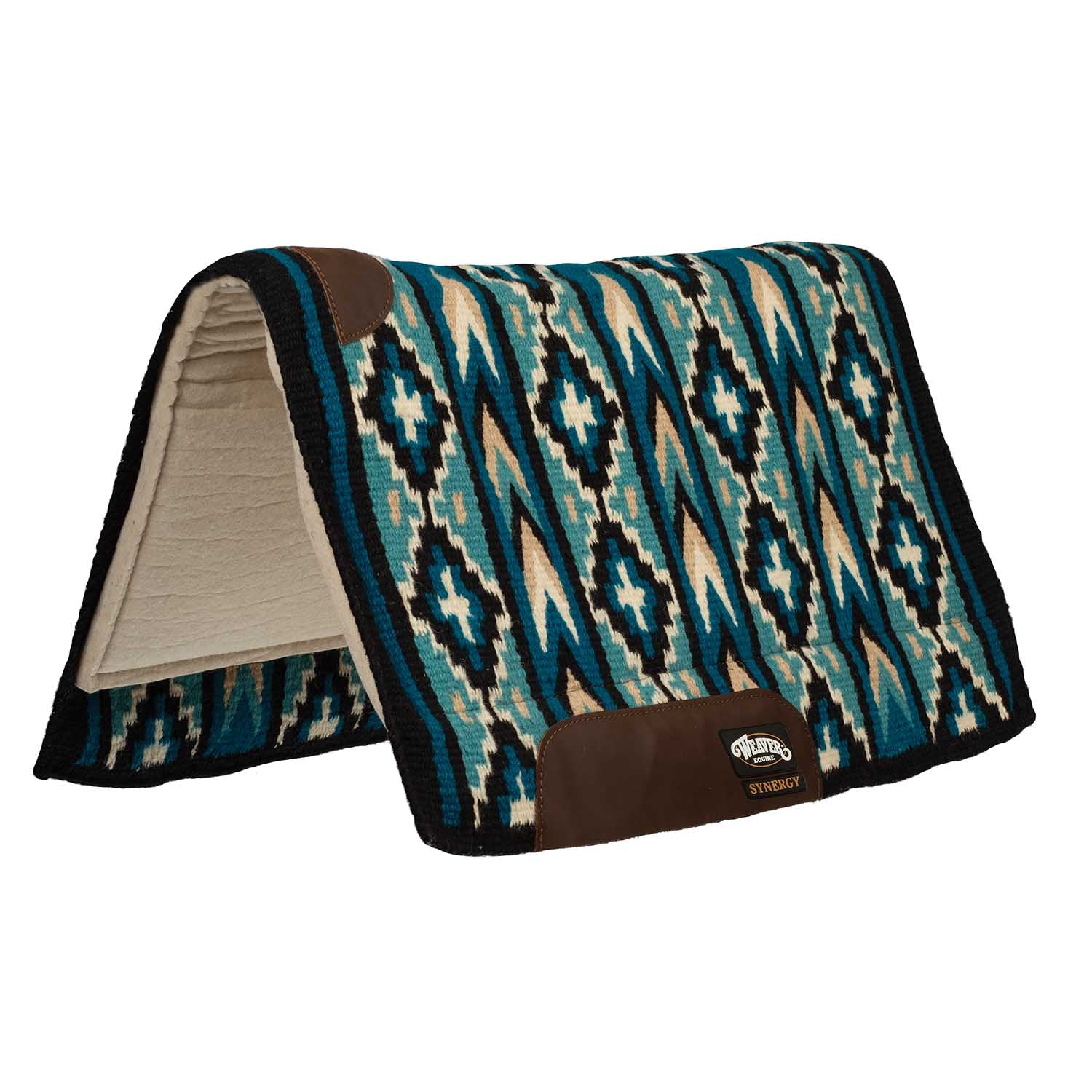 Weaver Synergy New Zealand Wool Blanket Top Saddle Pad - Pet's Shop