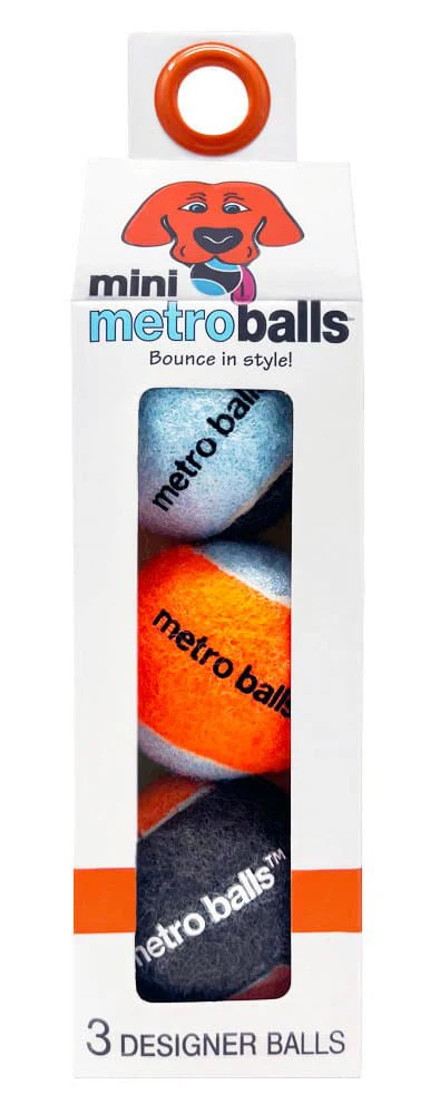 Mini Metro Balls, 3 pk - Pet's Shop