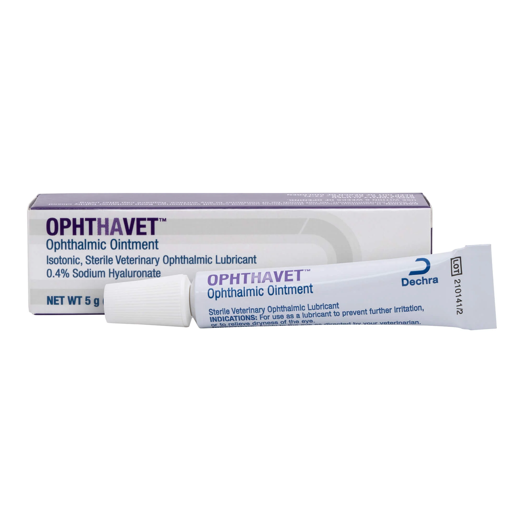 OphtHAvet Ophthalmic Ointment, 5 gram tube - Pet's Shop