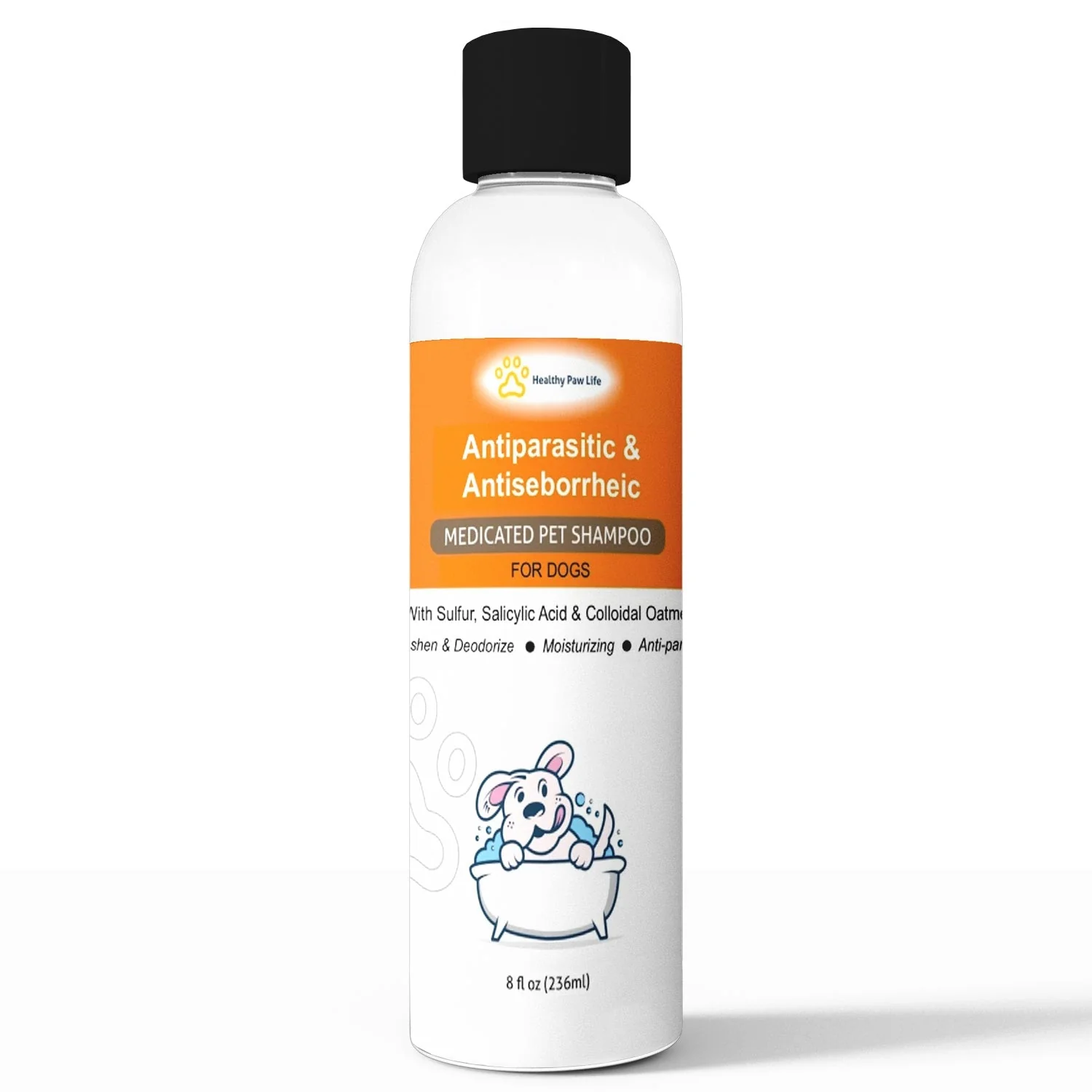 Healthy Paw Life's Sulfur, Salicylic Acid, Oatmeal Shampoo - Pet's Shop