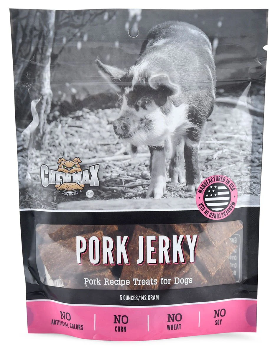 ChewMax Pork Jerky, 5 oz - Pet's Shop