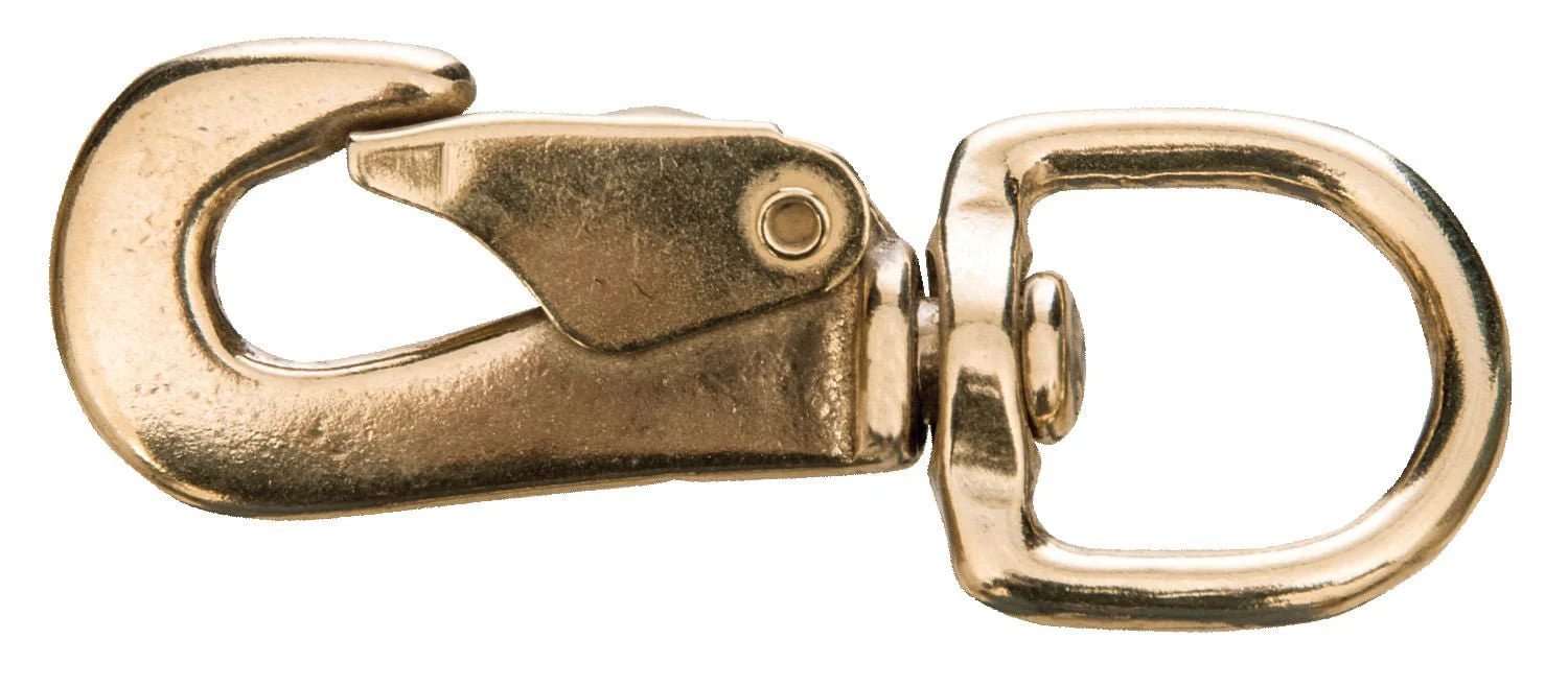 Solid Brass Spring Snap, 3/4