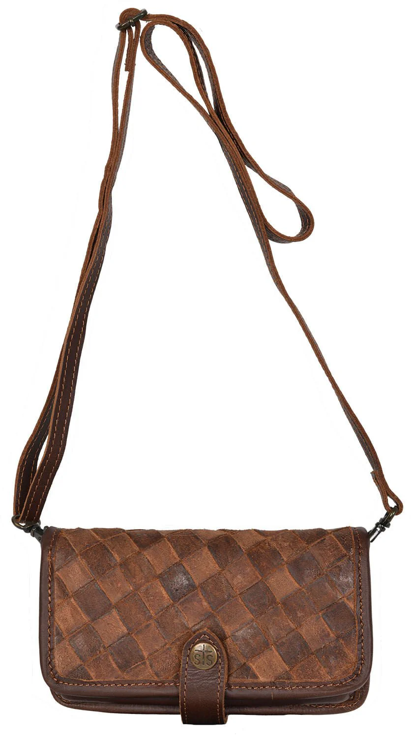 STS Basket Weave Bifold Crossbody - Pet's Shop