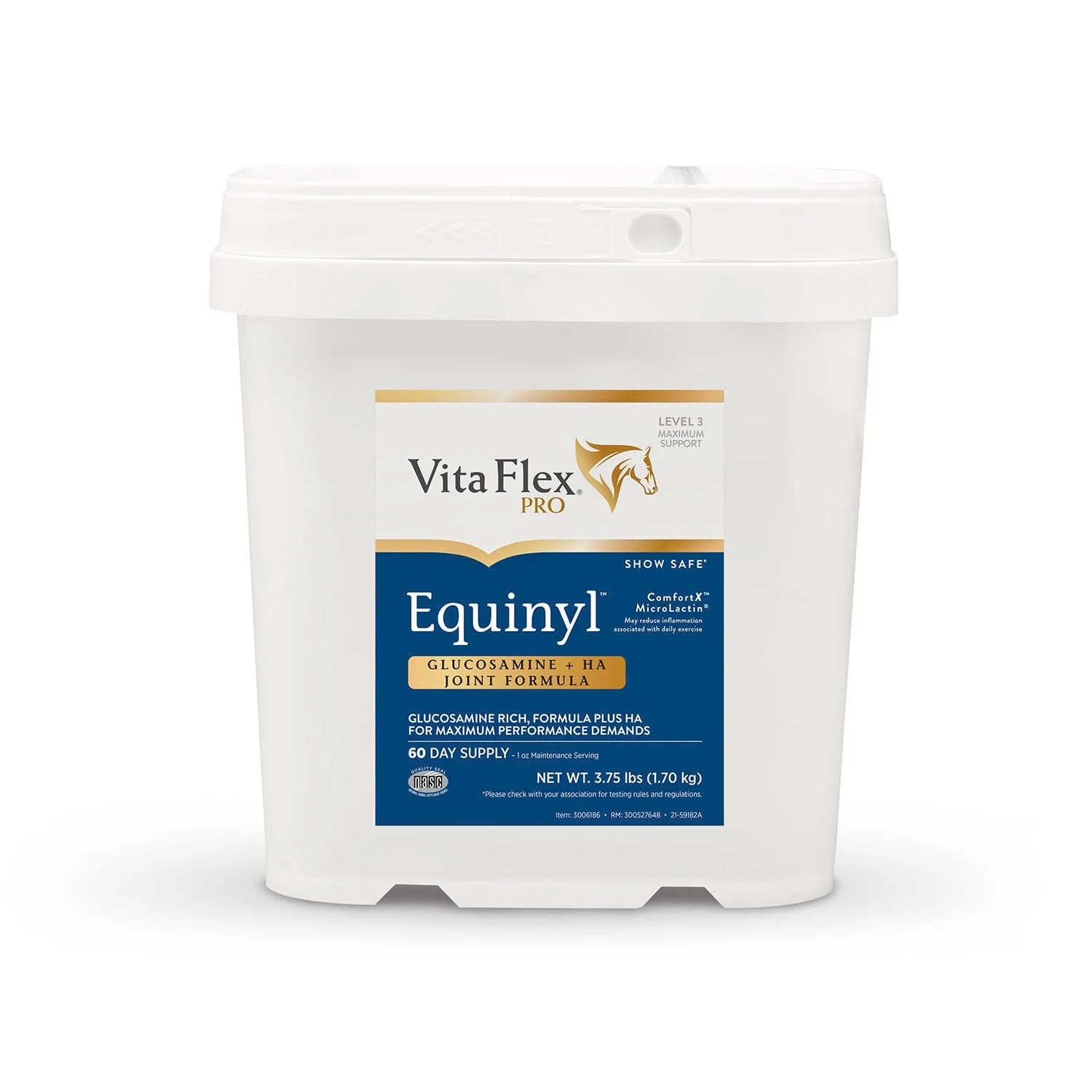 Vita Flex Equinyl Glucosamine Joint Formula with Hyaluronic Acid, 60 Day Supply - Pet's Shop
