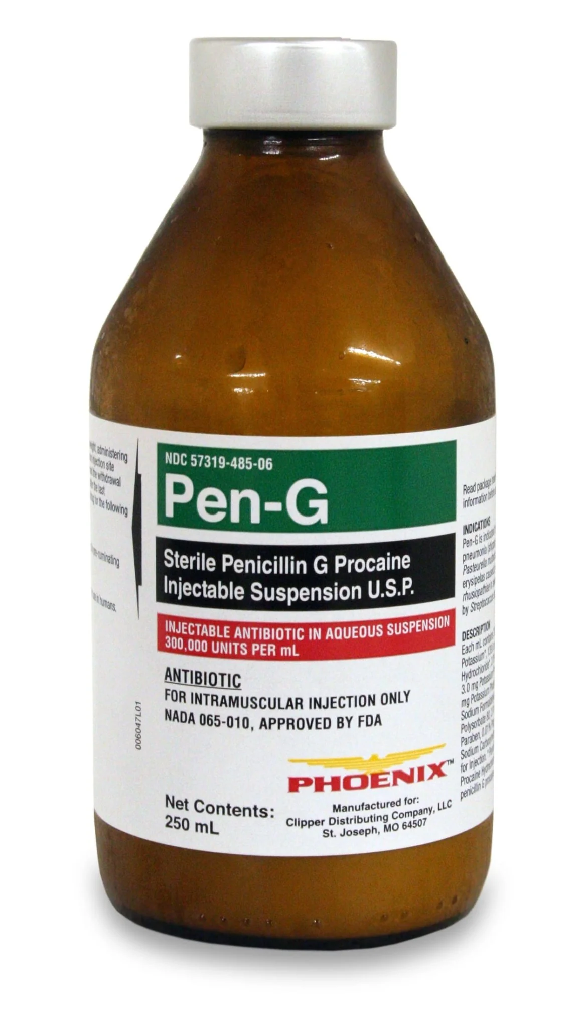 Rx Pro Pen G (penicillin G procaine) Injectable Solution for Cattle, Sheep, Swine, & Horses - Pet's Shop