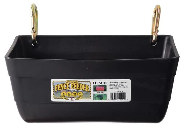 Little Giant Hanging Fence Feeder with Clips, 4 Quart - Pet's Shop