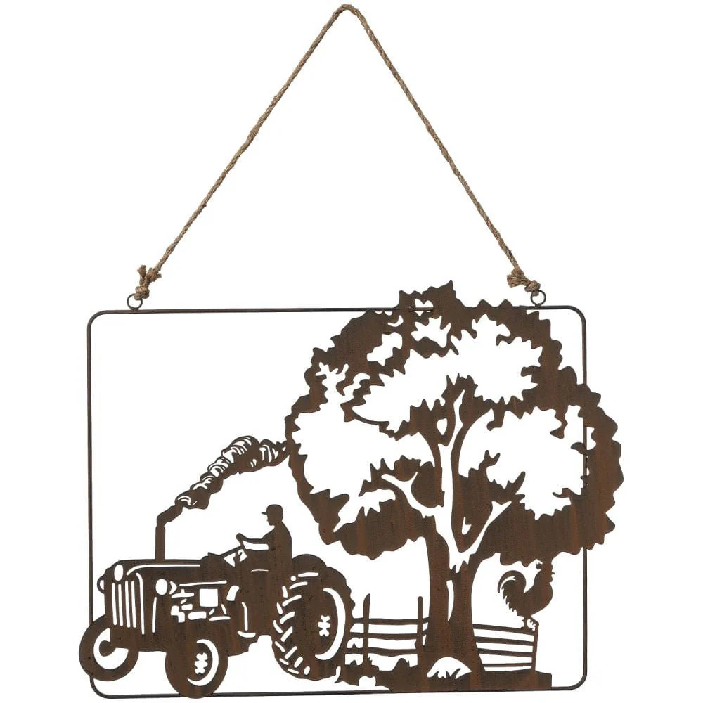 Tractor Scene Wall Hanging - Pet's Shop