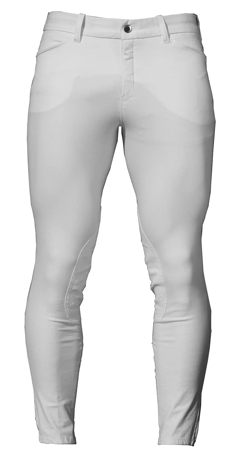 AA Taranto Men's Breeches, White - Pet's Shop
