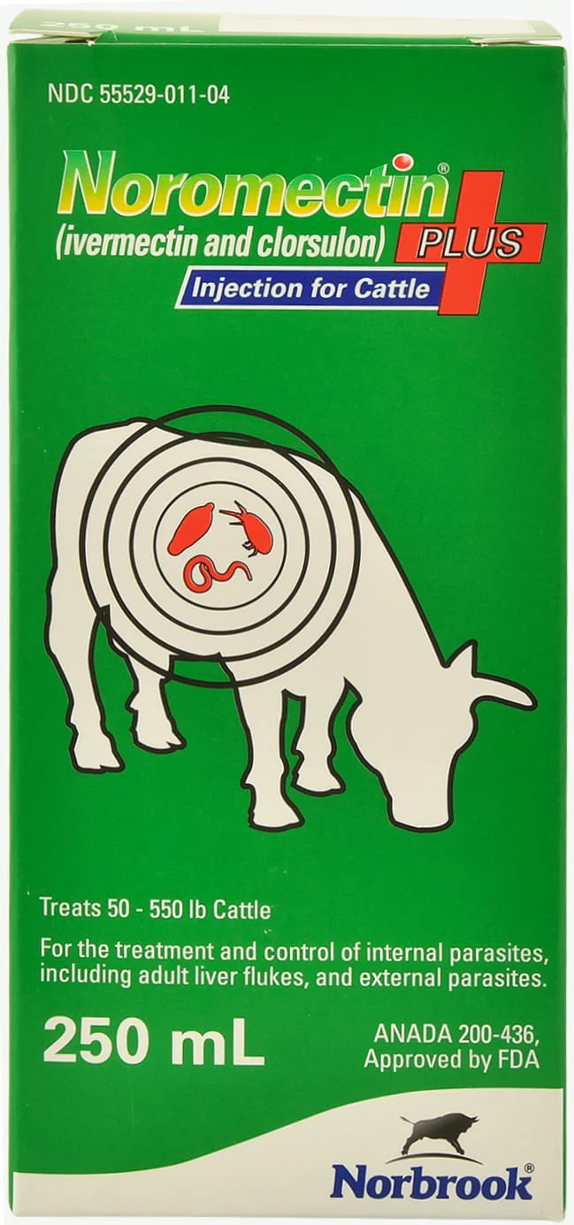 Noromectin Plus Injection Cattle Dewormer - Pet's Shop