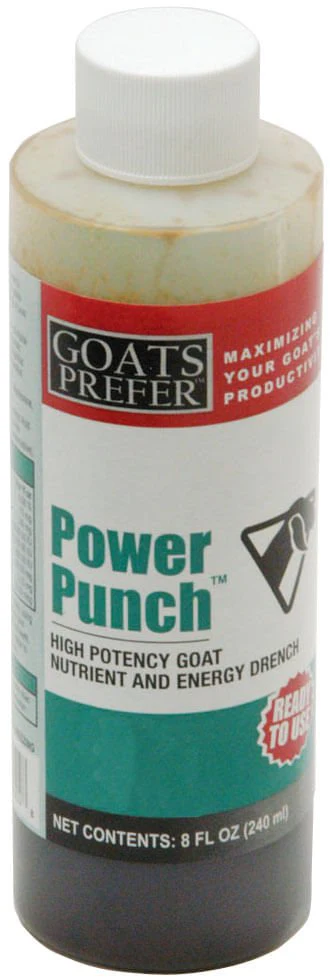 Goats Prefer Power Punch Nutrient & Energy Drench, 8 oz - Pet's Shop