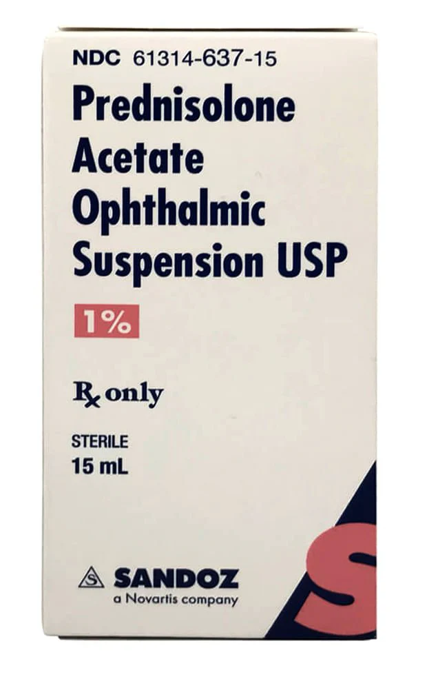 Rx Prednisolone Acetate (Generic) Ophthalmic Suspension for Horses & Dogs, 15 mL - Pet's Shop