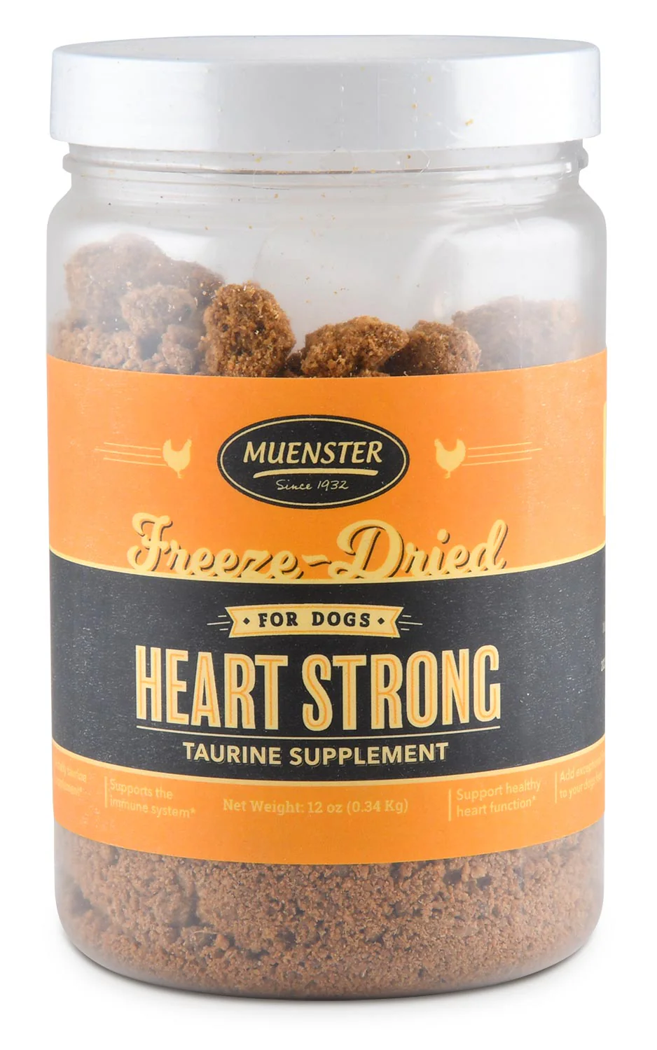 Heart Strong Freeze-Dried Taurine Supplement for Dogs, 12 oz - Pet's Shop