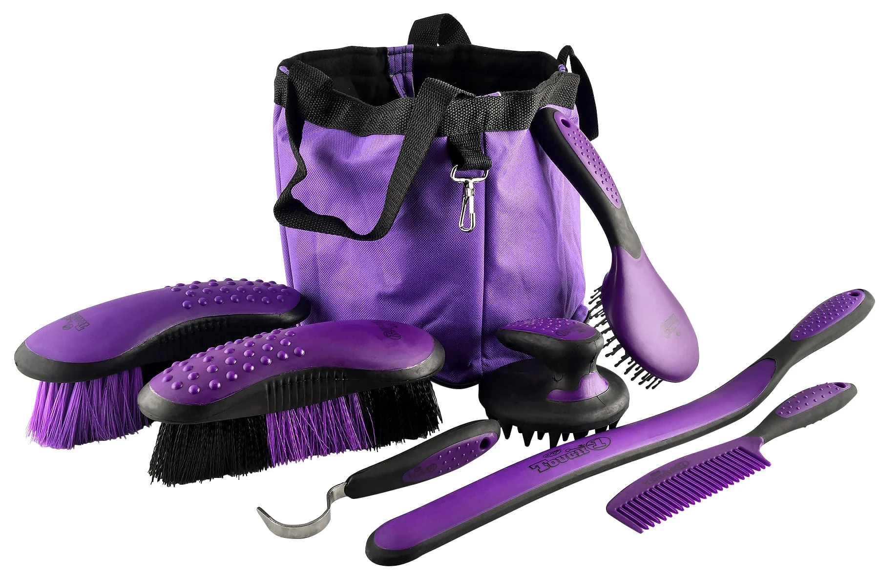 Great Grips Horse Grooming Set with Bag, 7-piece - Pet's Shop