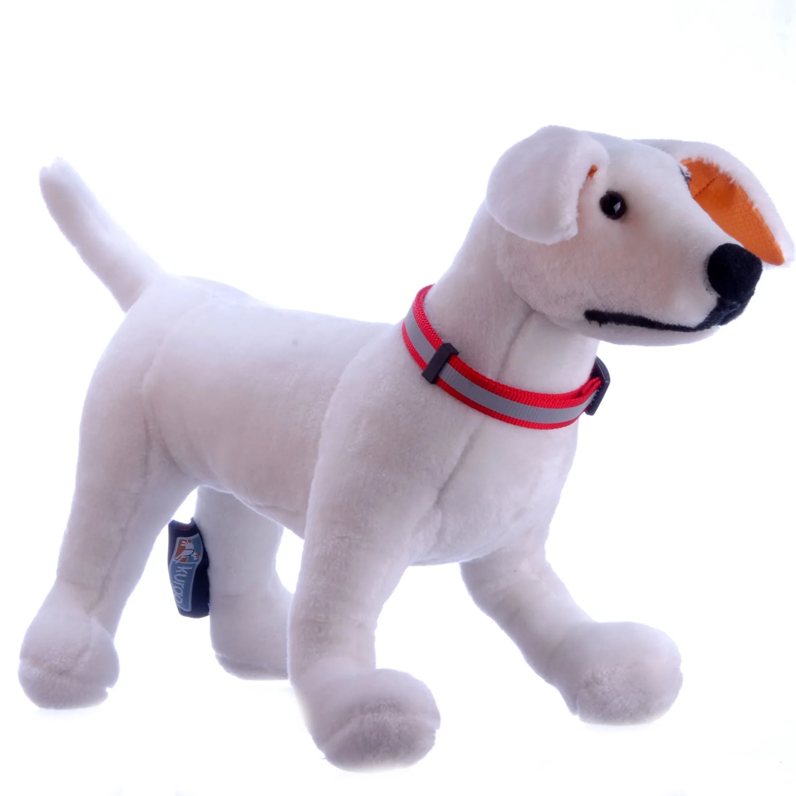 Reflective Stripe Nylon Safety Dog Collar, 5/8