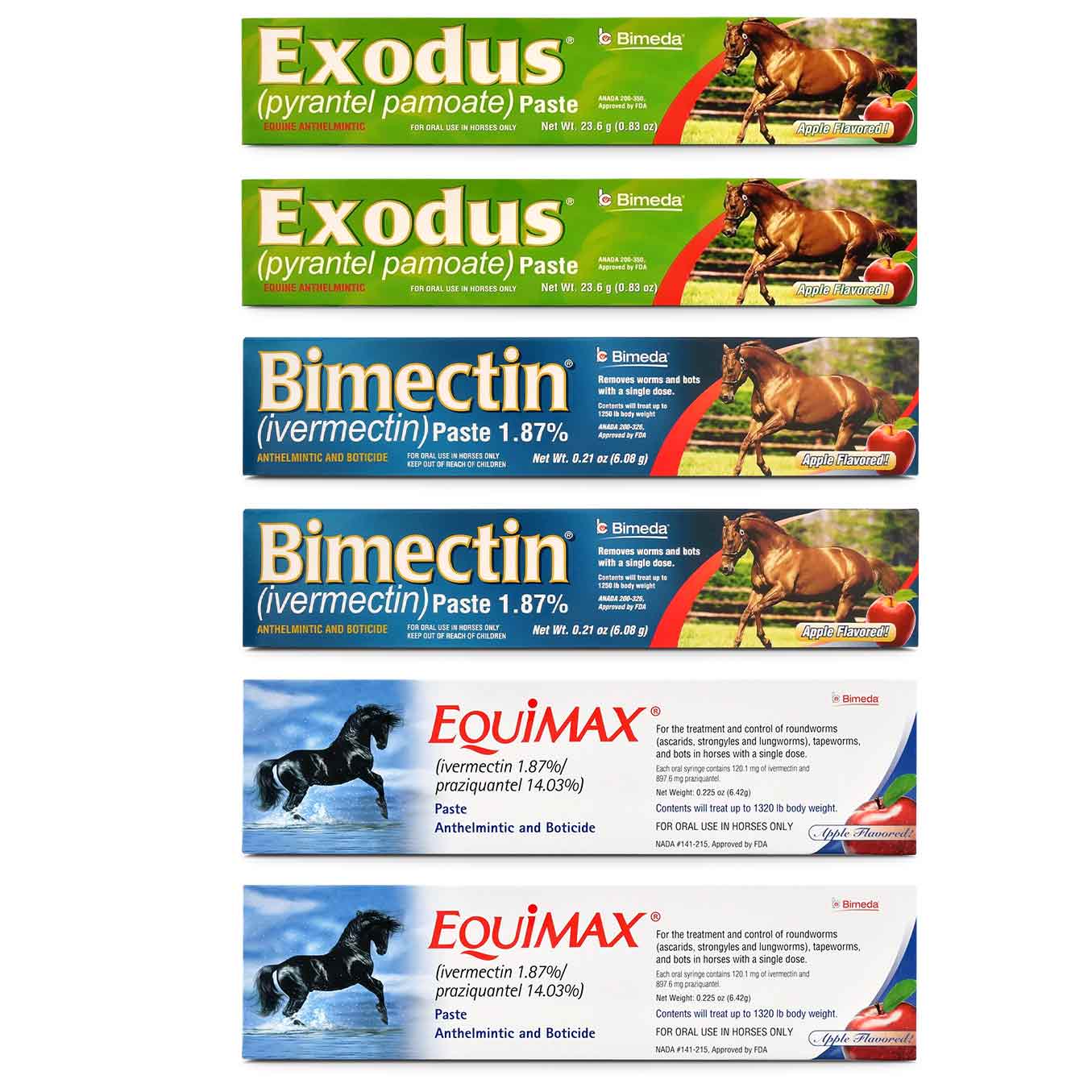 Apple Flavored Horse Deworming Kit - Pet's Shop