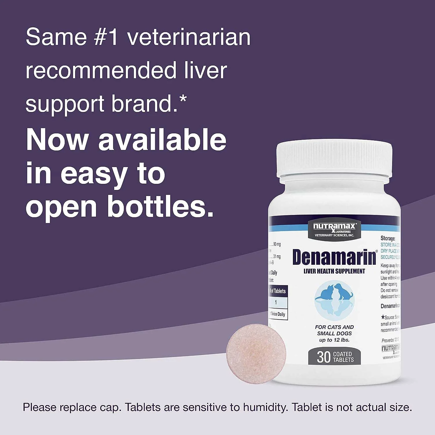 Nutramax Denamarin Liver Health Tablets for Dogs and Cats - Pet's Shop