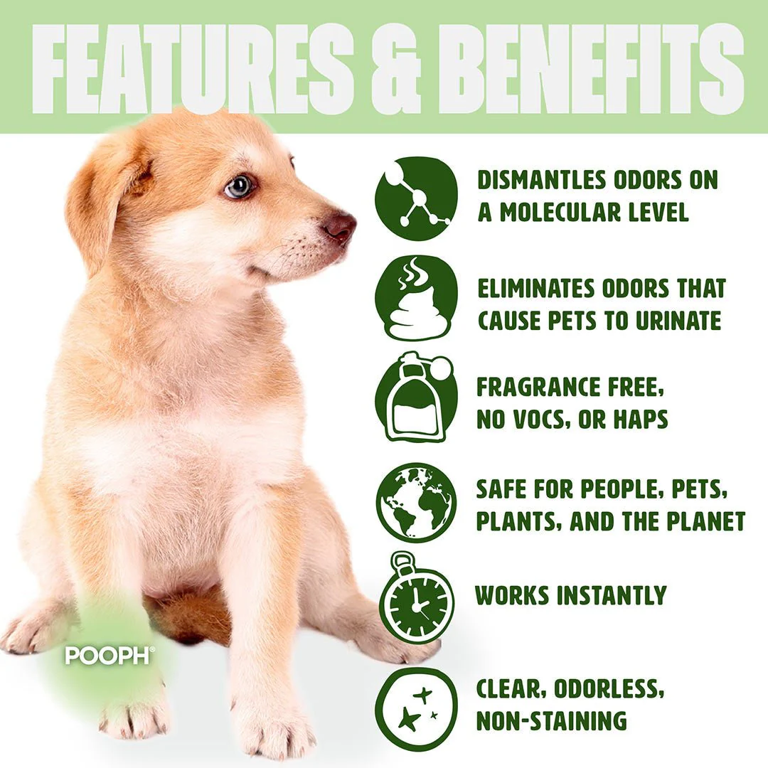 Pooph Lawn, Garden & Turf Odor Eliminator - Pet's Shop
