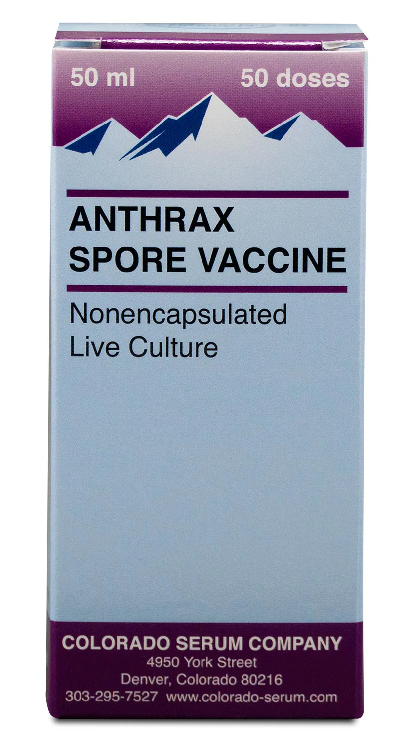Anthrax Spore Vaccine - Pet's Shop