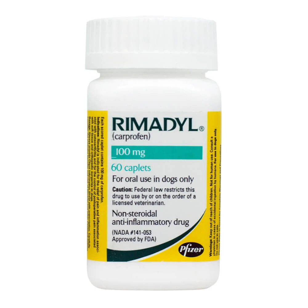 Rx Rimadyl (carprofen) Caplets for Dogs - Pet's Shop