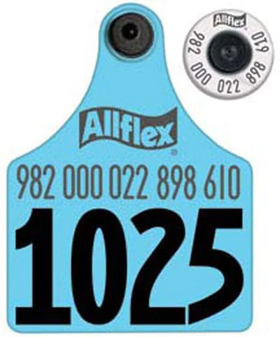 Allflex Blank EID & Maxi Cattle Ear Tag Sets, 50 ct - Pet's Shop
