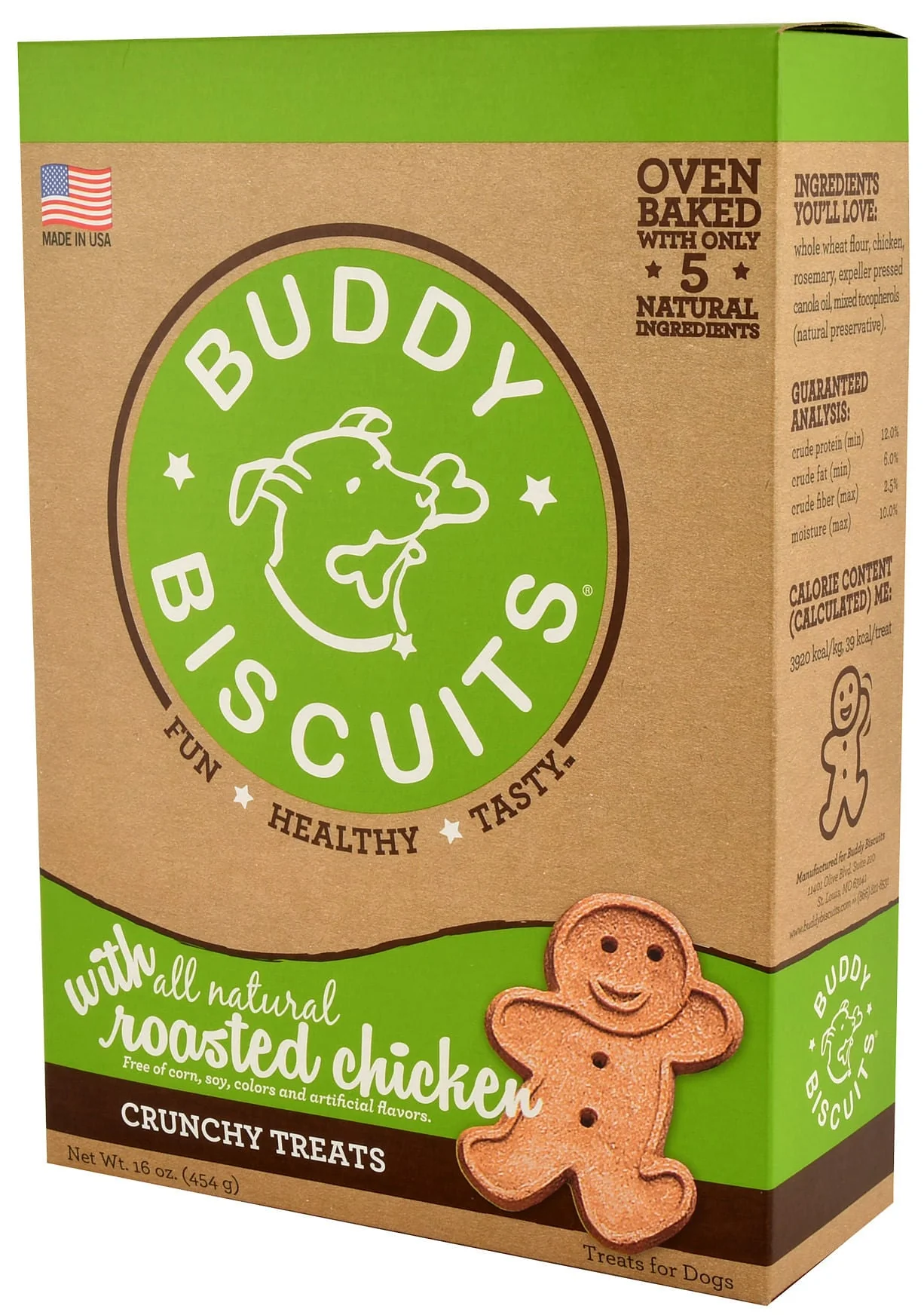 Buddy Biscuits, 16 oz box - Pet's Shop