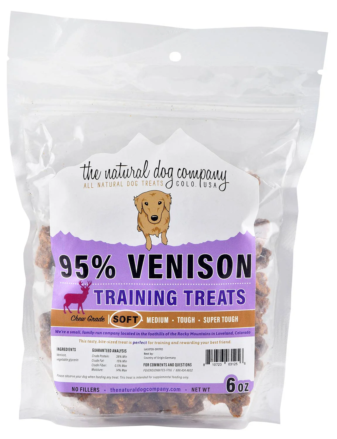 95% Meat Training Treats, 6 oz - Pet's Shop