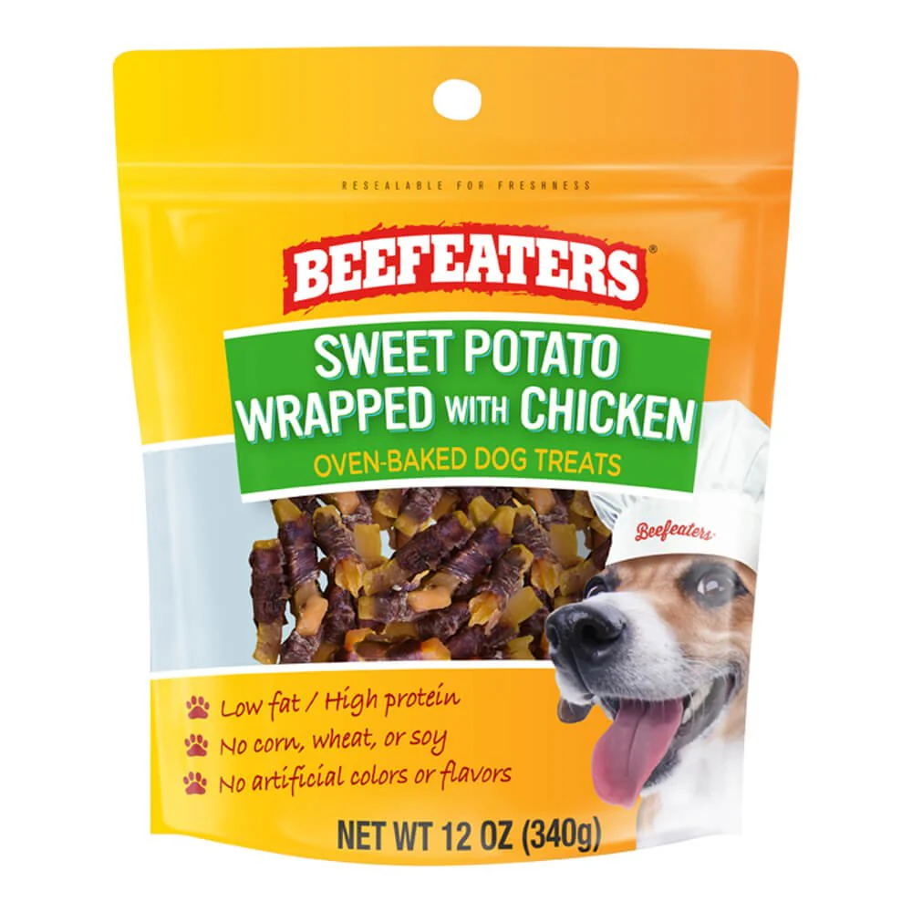Beefeaters Sweet Potato Wrapped with Chicken - Pet's Shop