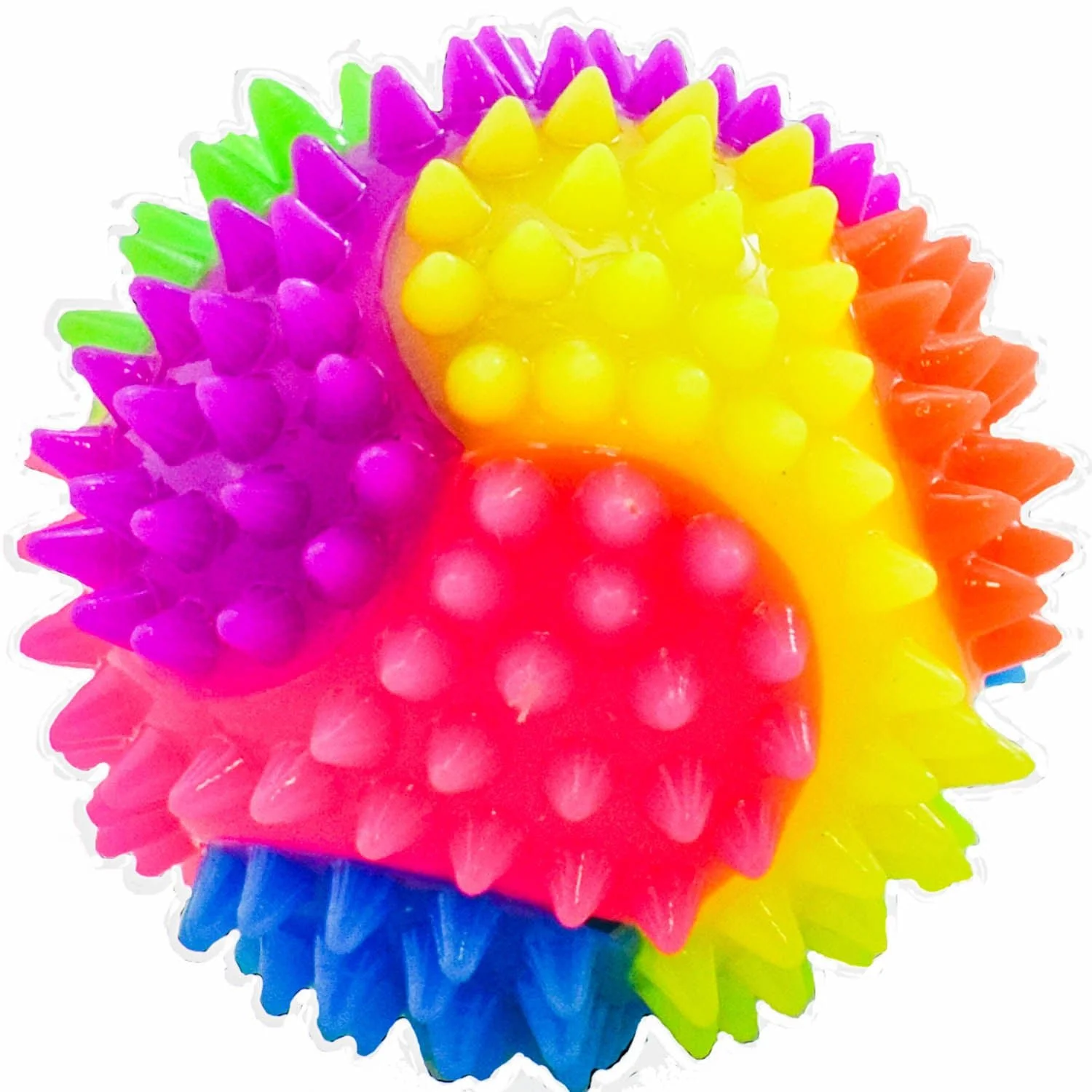 Blinking Multi Colored Ball - Pet's Shop