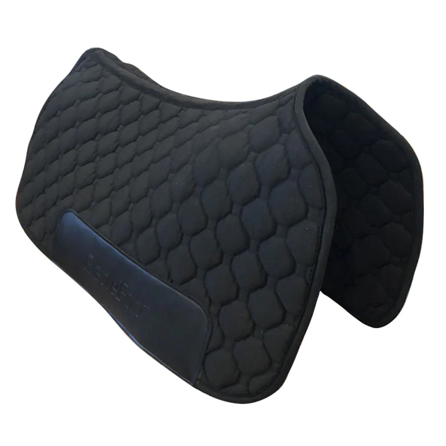 BeneFab Therapeutic Western Saddle Pad, One Size, Black - Pet's Shop