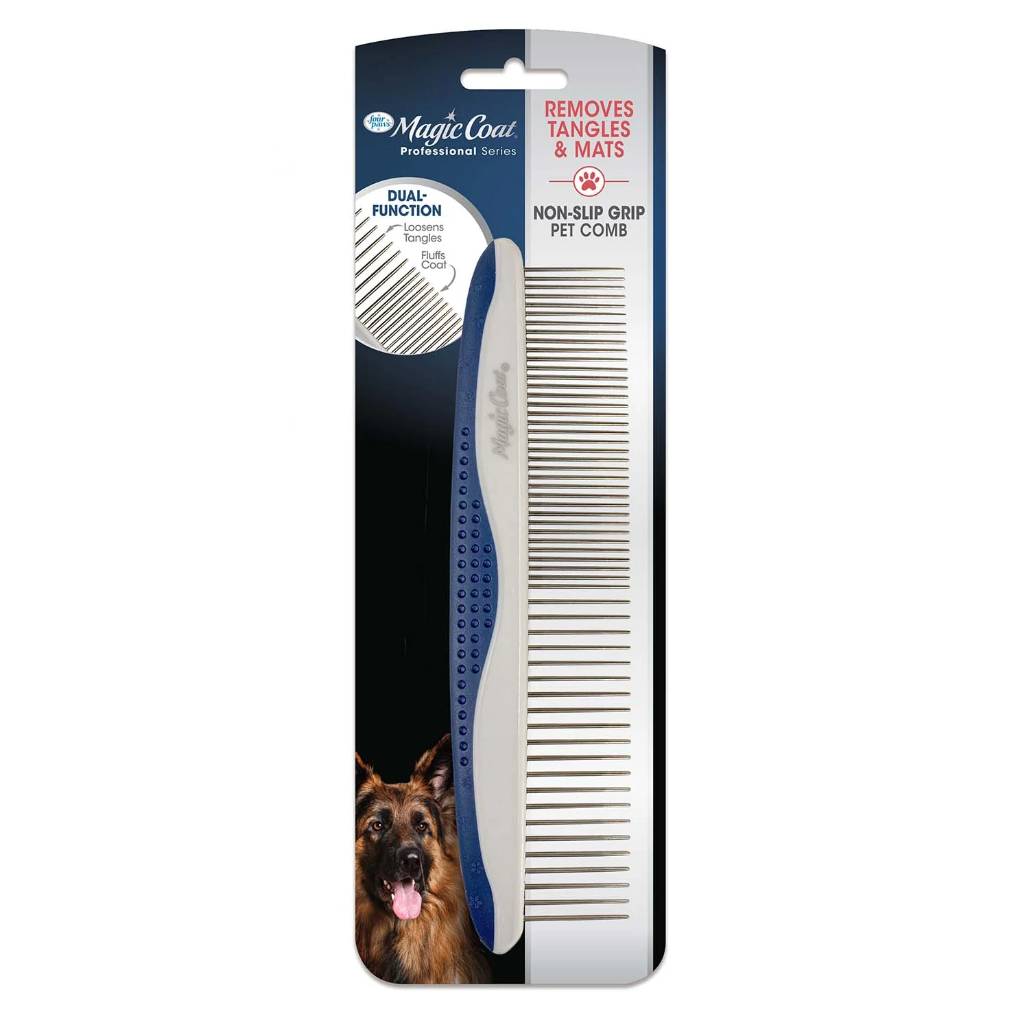 Magic Coat Professional Series Non-Slip Grip Pet Comb - Pet's Shop