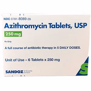 Rx Azithromycin (Generic) Tablets for Cats & Dogs - Pet's Shop
