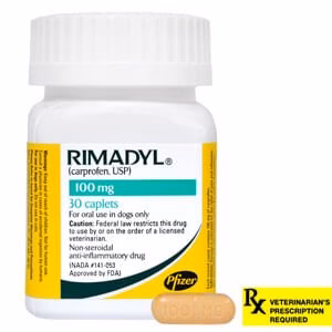 Rx Rimadyl (carprofen) Caplets for Dogs - Pet's Shop