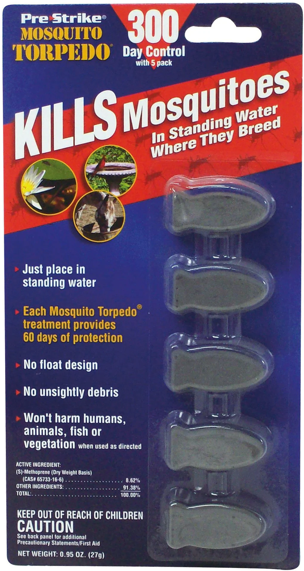 Mosquito Torpedo, 5 pack - Pet's Shop