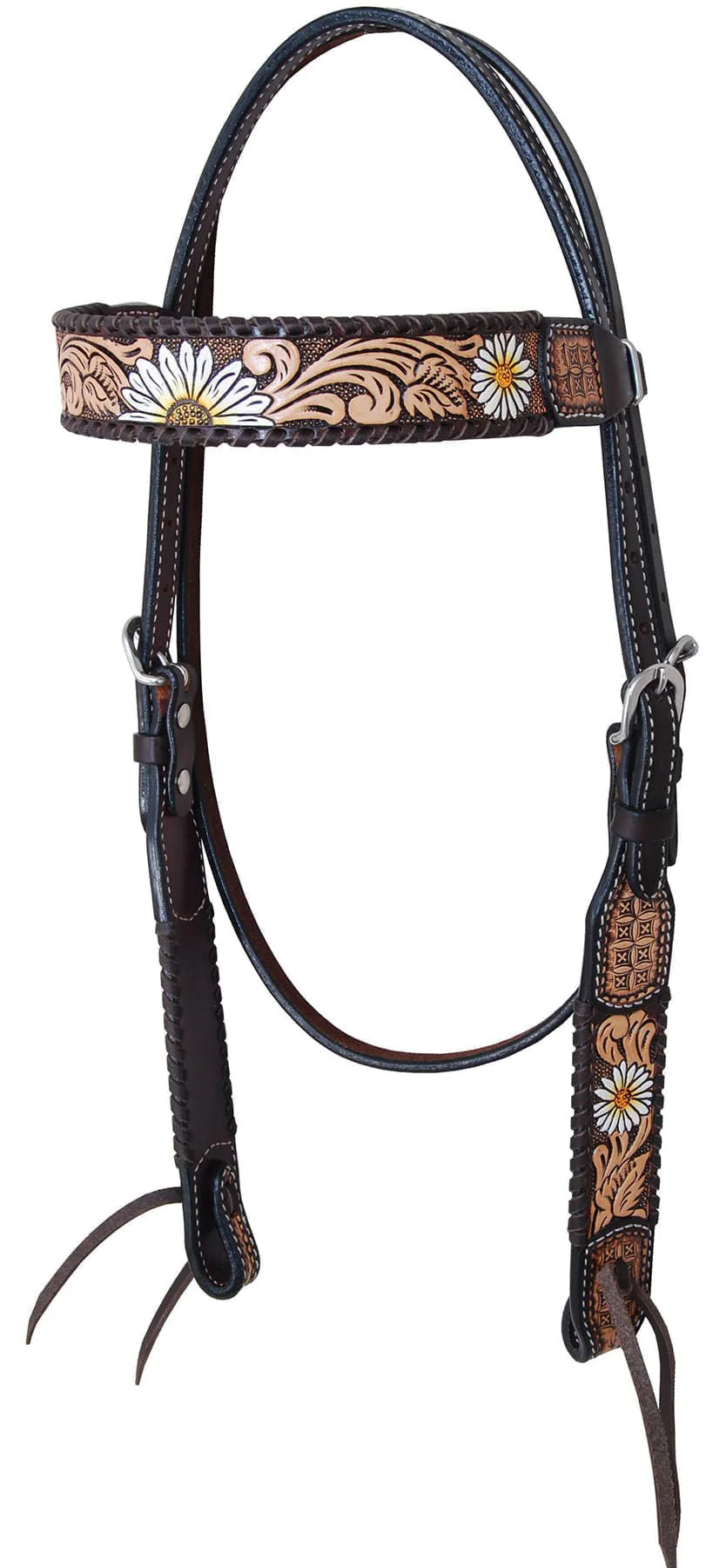Rafter T Daisy Browband Headstall - Pet's Shop