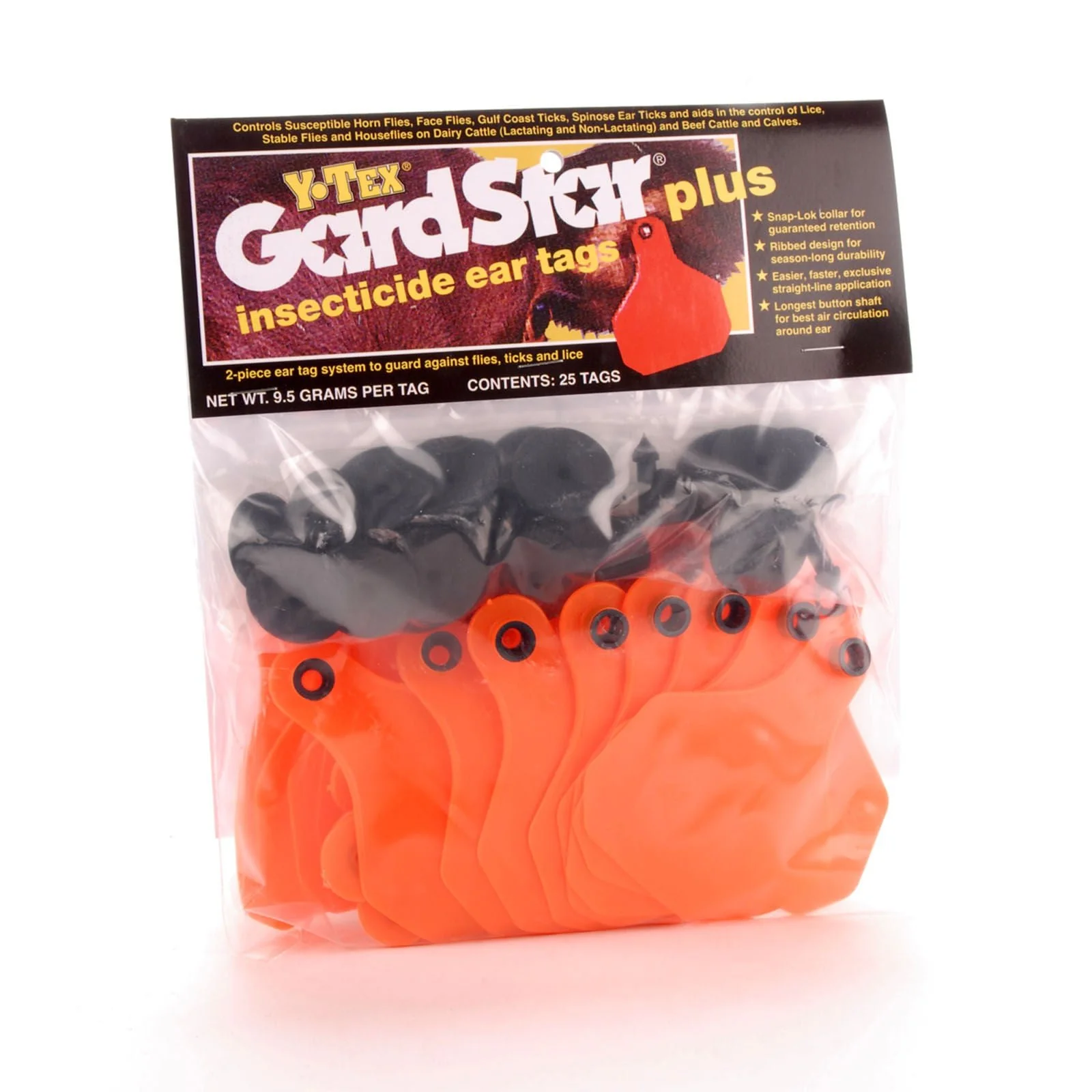 GardStar Plus Cattle Insecticide Ear Tags, pkg of 25 - Pet's Shop