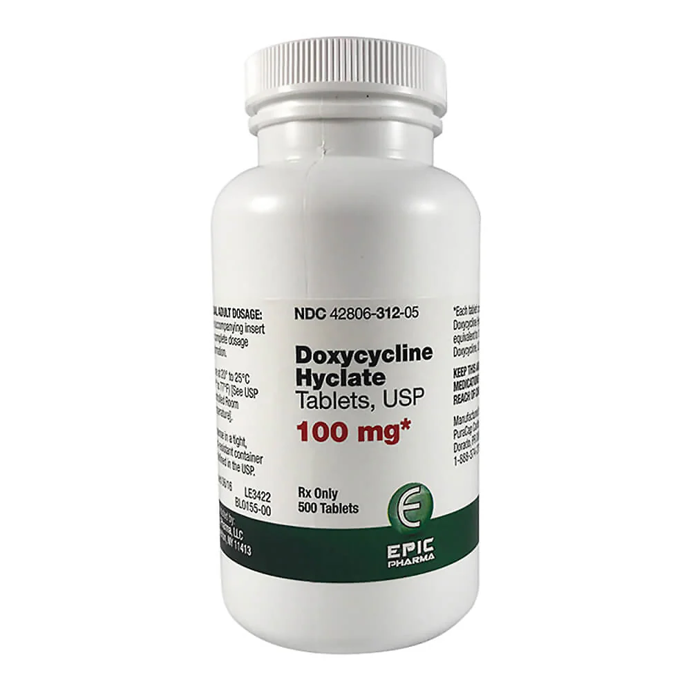 Rx Doxycycline Hyclate (Generic) Tablets - Pet's Shop
