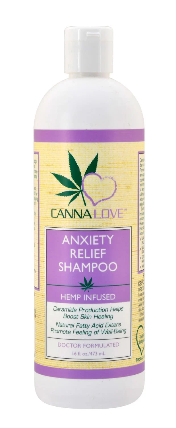 CannaLove Anxiety Relief Shampoo, 16 oz - Pet's Shop