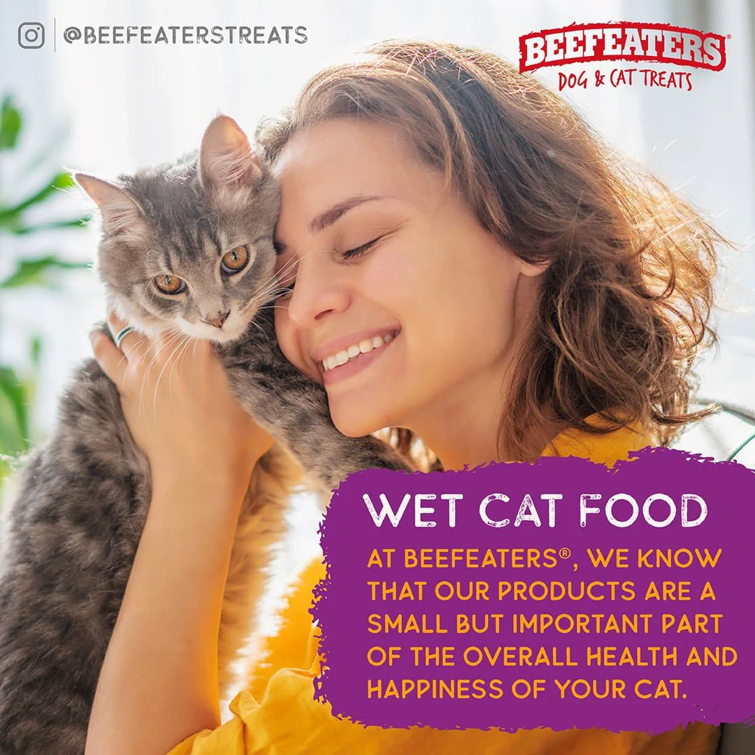Beefeaters Pate Wet Cat Food, Case of 24 - Pet's Shop