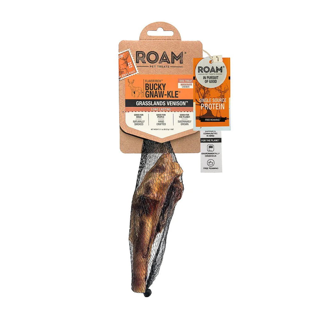 Roam Dog Treats Bucky Gnaw-kle - Pet's Shop