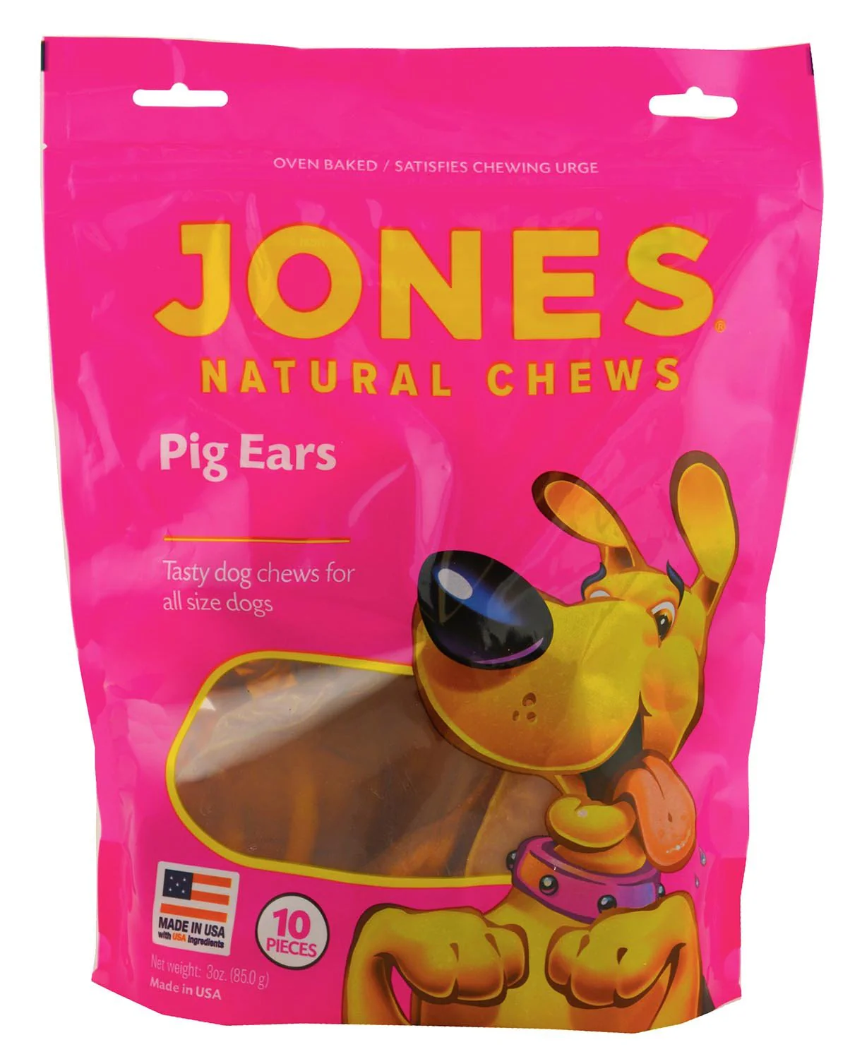 Jones Natural Chews - Natural Pig Ears - Pet's Shop