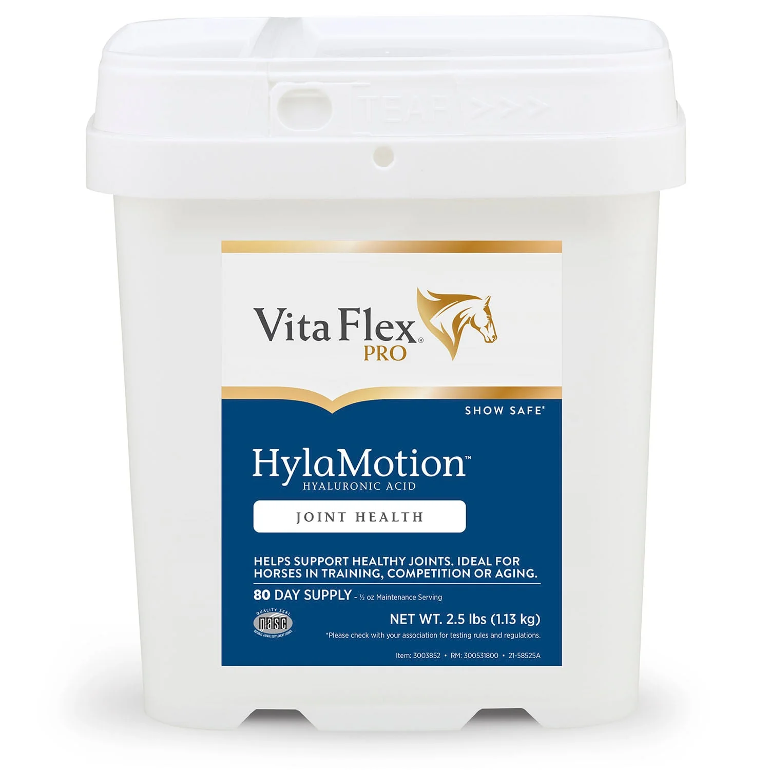 Vita Flex Hylamotion Hyaluronic Acid Joint Support Formula for Horses, 2.5 lbs - Pet's Shop