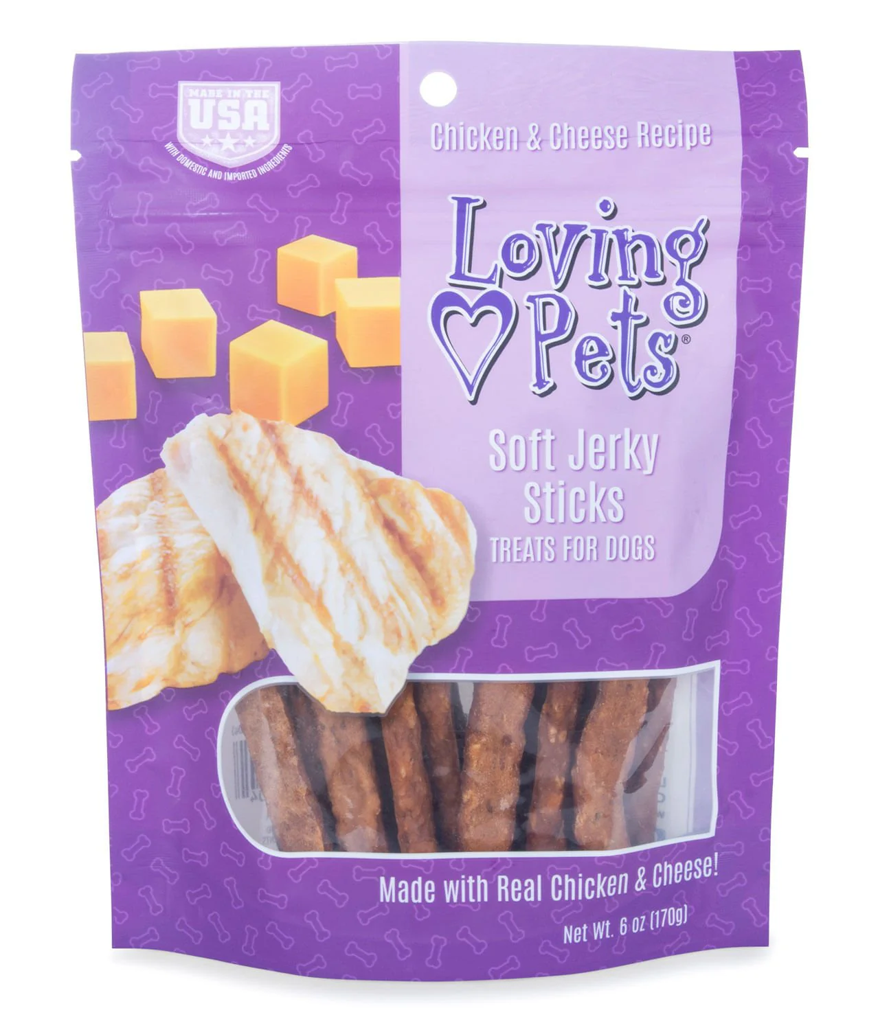 Loving Pets Soft Jerky Treats, 6 oz - Pet's Shop