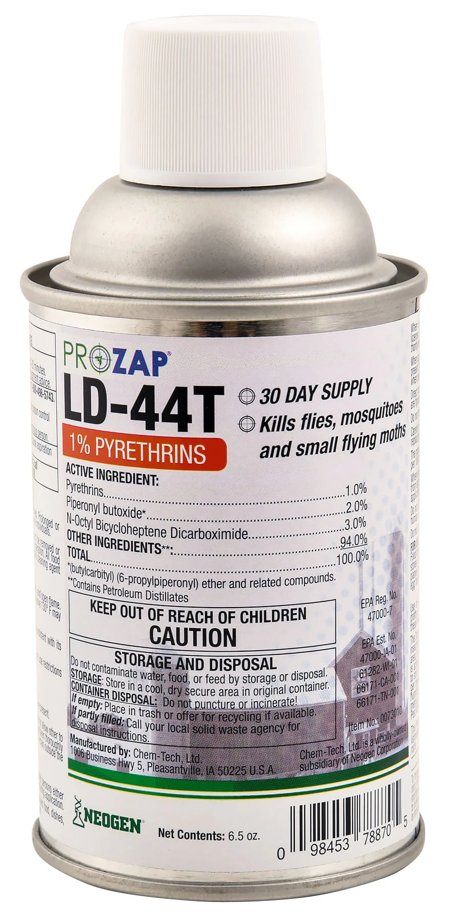 Prozap LD-44T Metered Spray, 6.5 oz - Pet's Shop