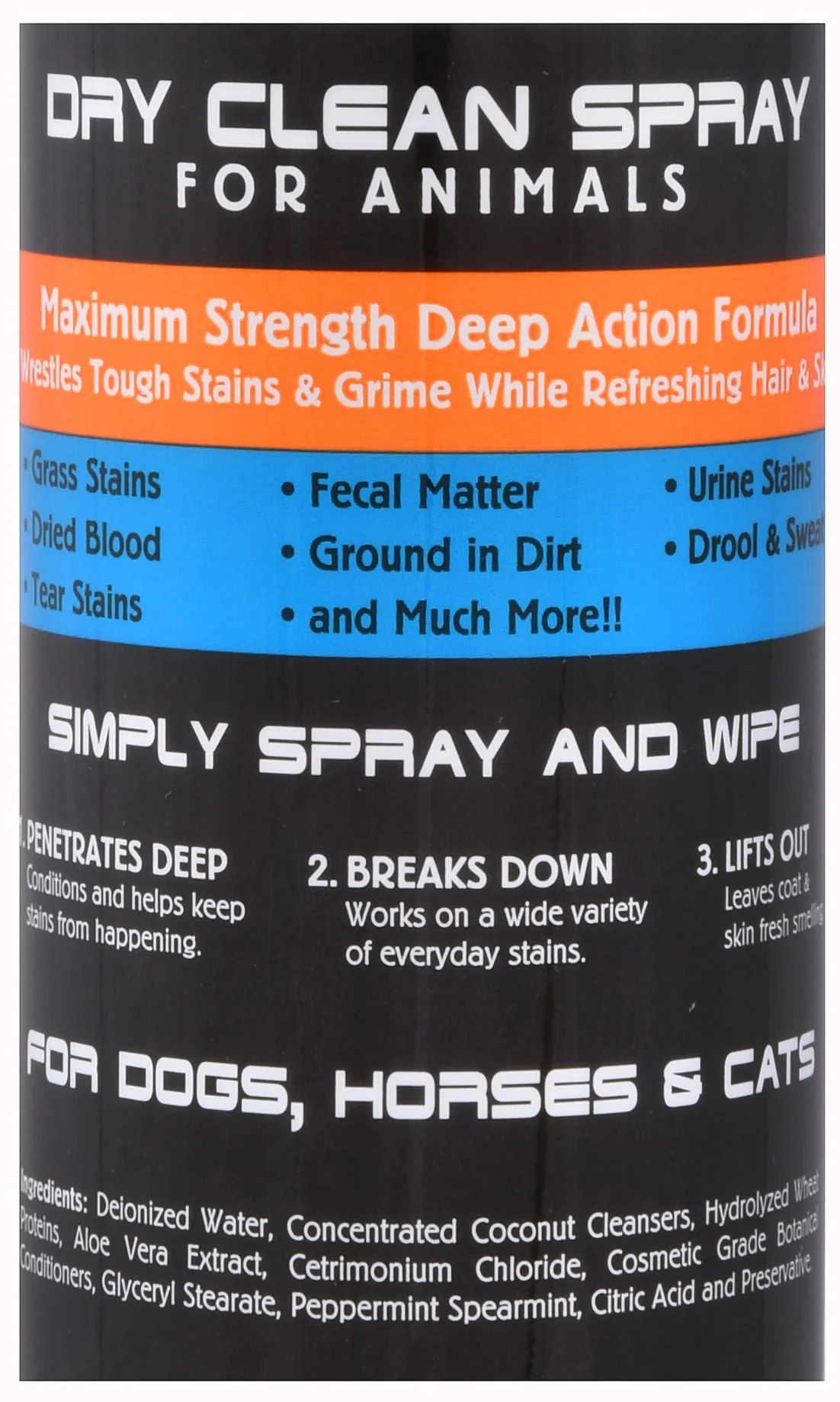 One Shot Dry Clean Spray - Pet's Shop