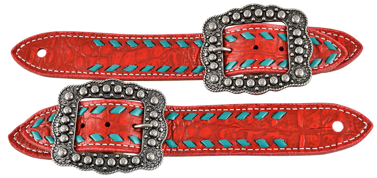 Buckstitch Belt Style Spur Straps - Pet's Shop