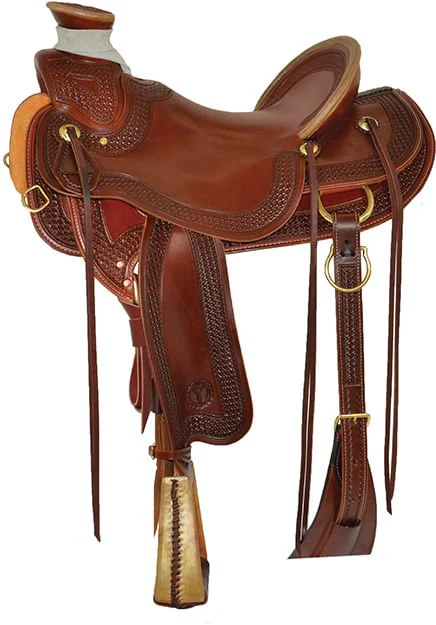 Reinsman Custom Elko Ranch Saddle, Wide Tree - Pet's Shop