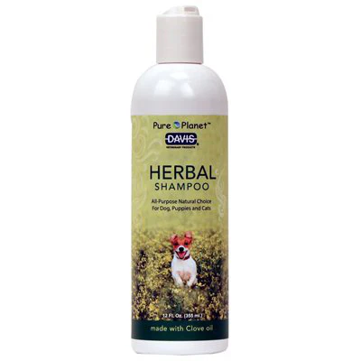 Davis Pure Planet Herbal Shampoo, 12 oz - Pet's Shop