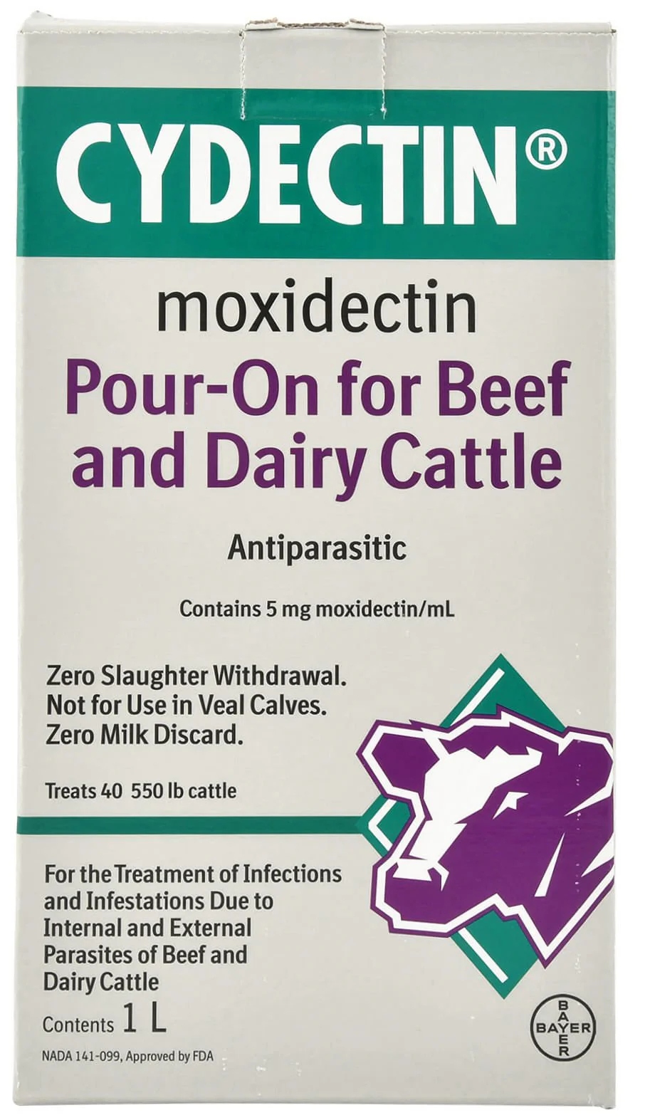 Cydectin Pour On Cattle Wormer - Pet's Shop
