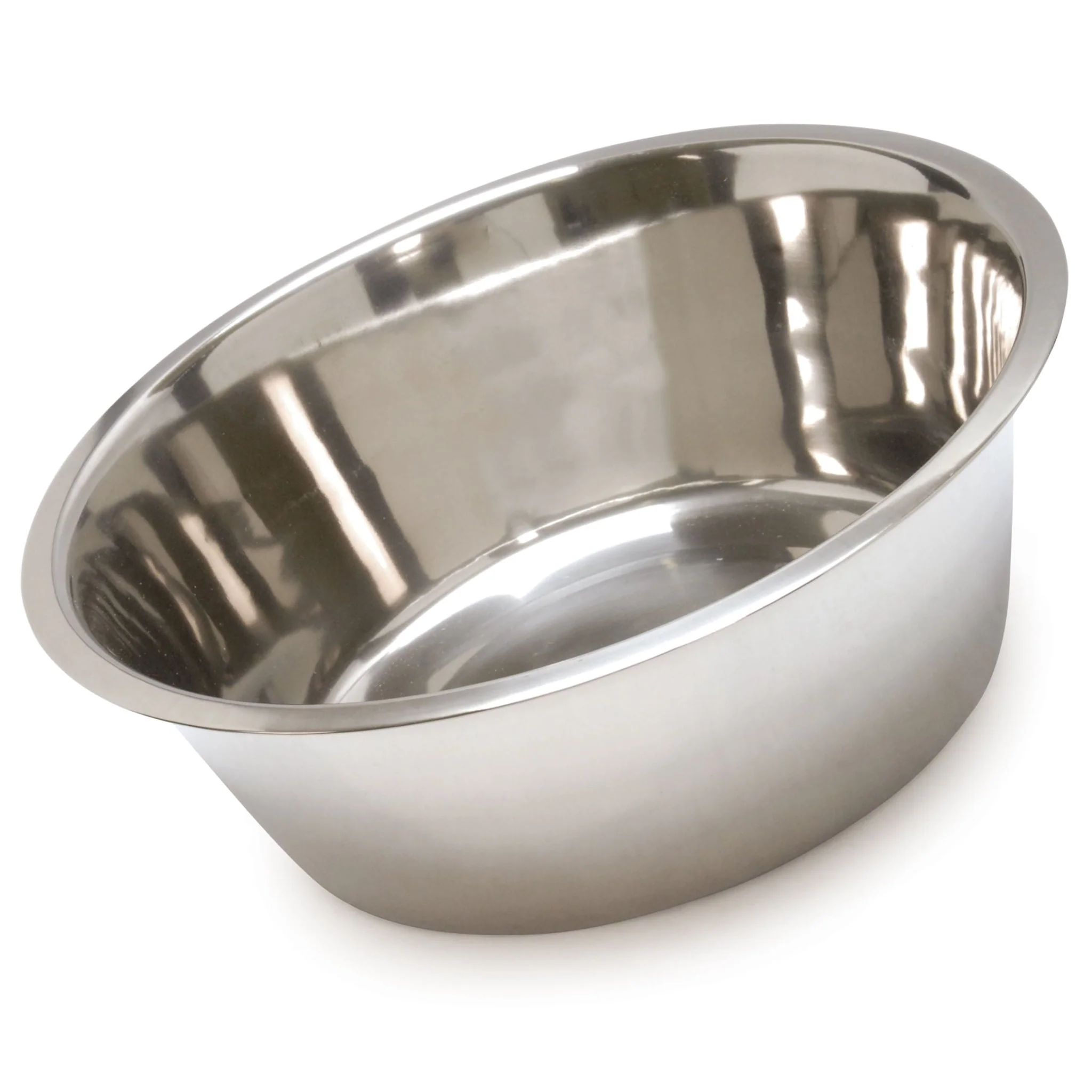 Standard-Weight Stainless Steel Food & Water Pet Bowls - Pet's Shop